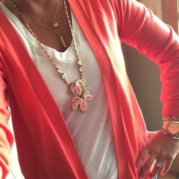 Stella & Dot Jewelry - Hibiscus Pendant Necklace | Stella & Dot